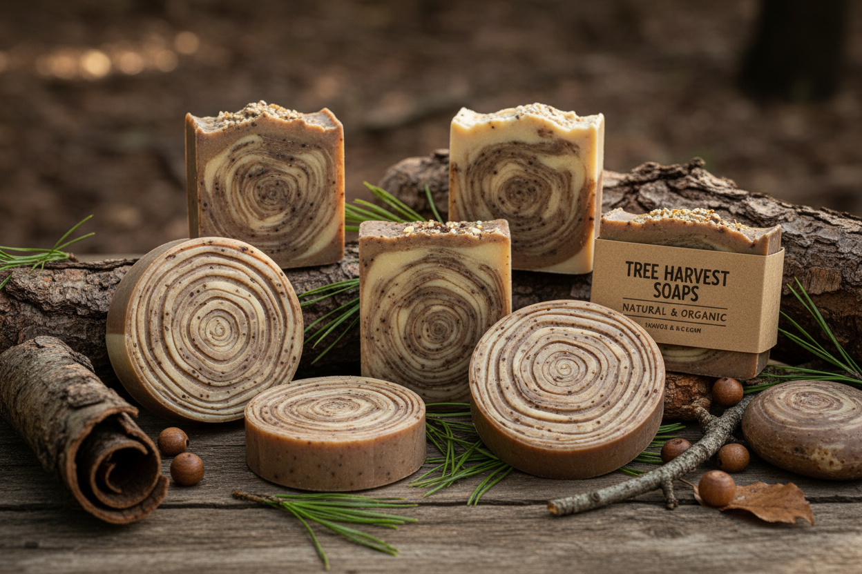 Tree made soap